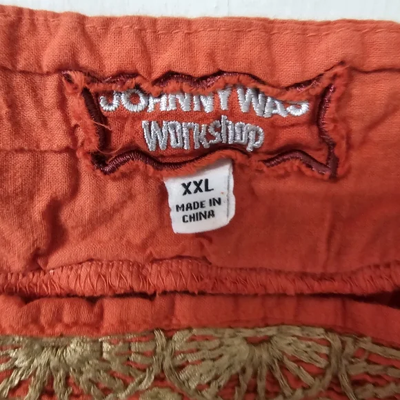 Johnny Was Lucy Artisan Embroidered Blouse Size XXL - Picture 5 of 5